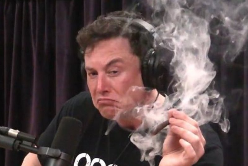 Elon Musk Smoking Weed