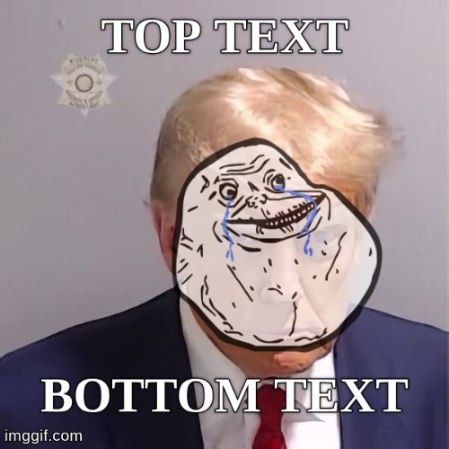 Donald Trump's Mugshot